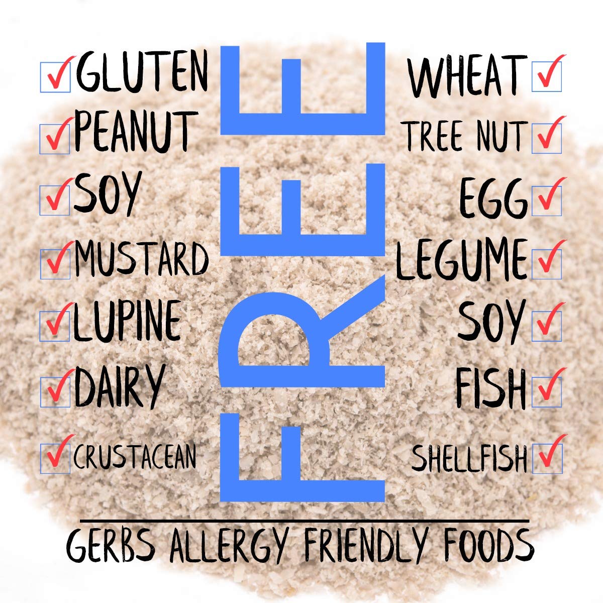 Ground Sunflower Seed Meal, 1 LB By Gerbs - Top 14 Food Allergy Free & NON GMO - Vegan & Keto Safe – Cold Milled Full Oil Seed Protein Powder