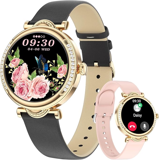 Smart Watches for Women (Answer/Make Calls), Fitness Watch with Heart Rate, Blood Oxygen, Sleep Tracker, Step Tracker, IP68 Waterproof Fitness Tracker, Smart Watch for Women for iPhone & Android