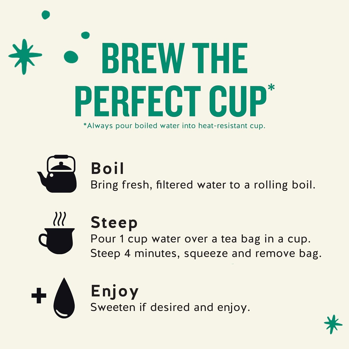 Celestial Seasonings Everyday Wellness Tea Variety Pack, Caffeine Free, 16 Tea Bags Box