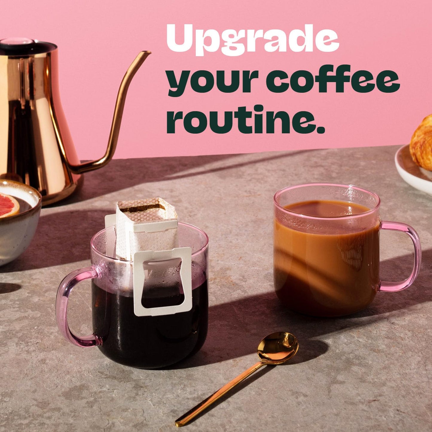 Copper Cow Premium Pour Over Single-Serve Vietnamese Coffee | Churro | Dark Roast | Flavored with Real Cinnamon | Includes 24 Coffees