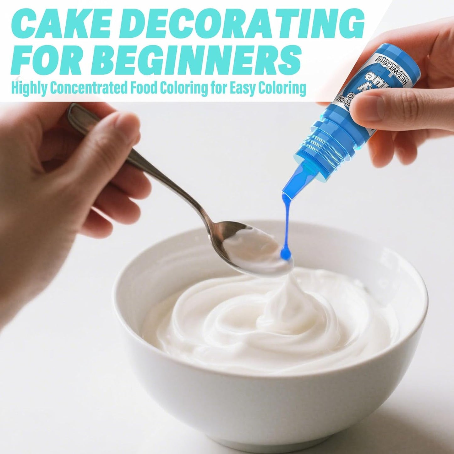 Oil Based Food Coloring, 18 Colors Oil Based Food Coloring for Chocolate, Food Dye for Icing Baking Cake Decorating - 0.25 Oz/Bottles