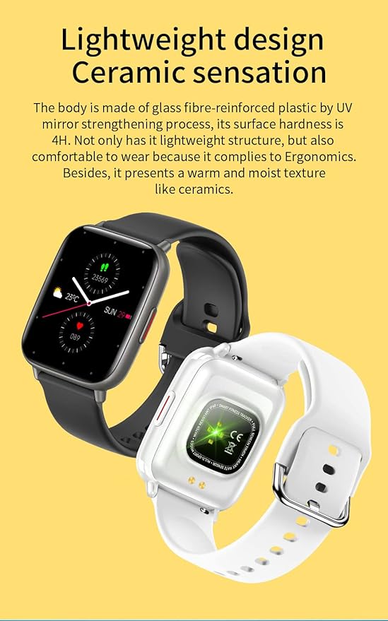 Smart Watch for Men Women Fitness Tracker with Heart Rate Sleep Monitor Step Tracker IP68 Waterproof Pedometer 24 Sport Modes Smartwatch for Android iOS Phones