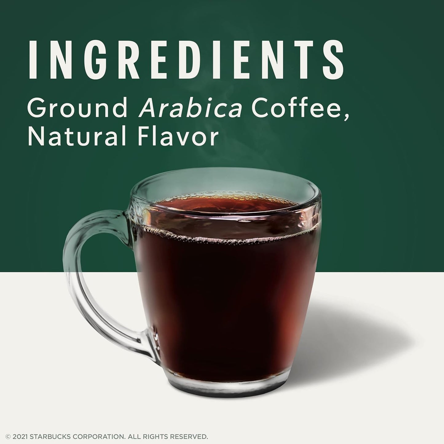 Starbucks Ground Coffee, Cinnamon Dolce Flavored Coffee, Naturally Flavored, 100% Arabica, 6 bags (11 oz each)