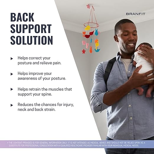 Shoulder & Back Brace Posture Corrector for Women and Men, Breathable Posture Trainer, Neck Brace and Back Posture Corrector for Upper Back & Neck Pain Relief