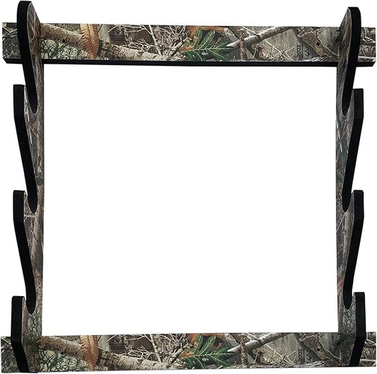 Rush Creek Creations | Indoor Gun Rack for up to 3 Rifles or Shotguns, Premium Wood Construction with Scratch-Resistant Finish Gun Storage for Firearms, Alternative for Gun Safe for Rifles and Pistols