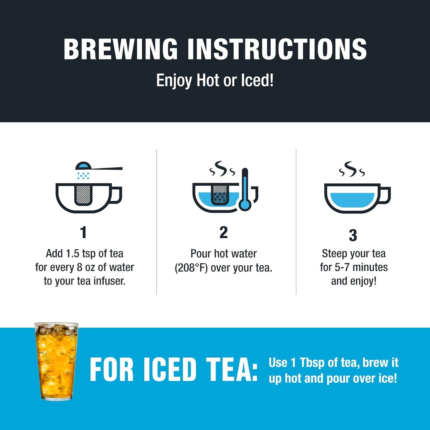 Tiesta Tea - Chamomile Mint, Loose Leaf, Chamomile Mint Herbal Blend, Premium Blend, Caffeine-Free Herbal Tea, Makes Hot or Iced & Brews Up to 50 Cups, 2oz Refillable Tin Can