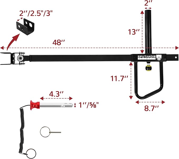 Signature Fitness Upgraded 2nd Generation Adjustable Lever Arms 600 LB