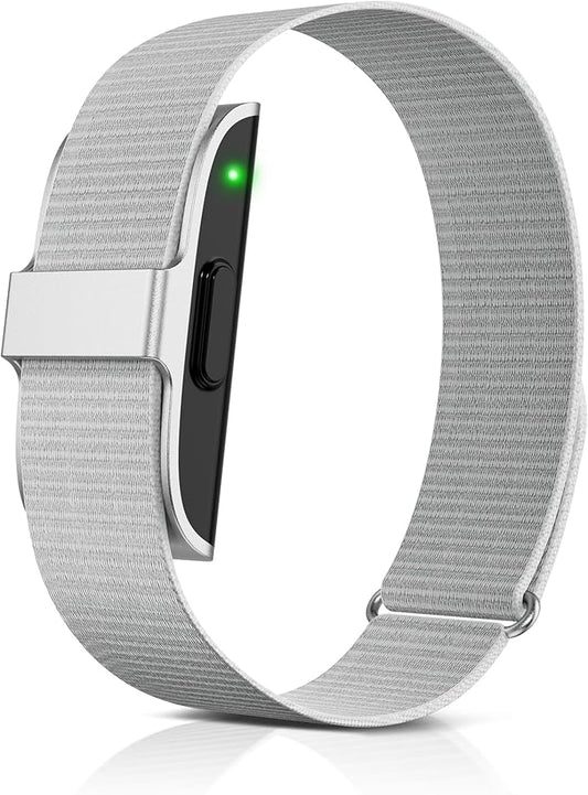 Sleep & Fitness Tracker for Women Men | 24/7 Heart Rate, Blood Oxygen & Stress Monitor | Step & Calorie Counter | IP68 Waterproof Activity Tracker, (No App Subscription) (Gray)