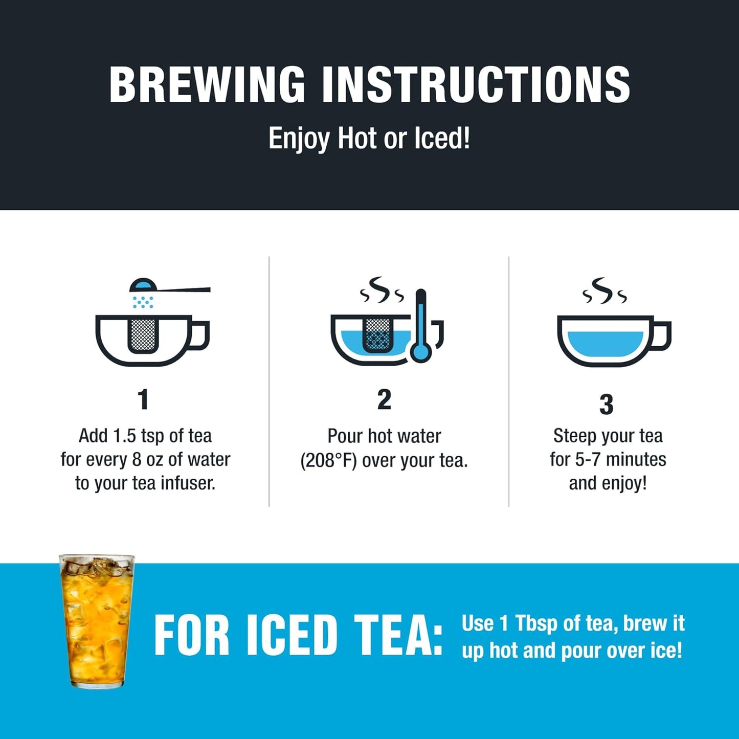 Tiesta Tea - Mango Dreamzzz Chamomile Loose Leaf Herbal Tea, Relaxing Chamomile & Lemongrass Blend, Caffeine-Free, Brew Hot or Iced, Makes Up to 25 Cups, Resealable Pouch, 1.5 Ounce