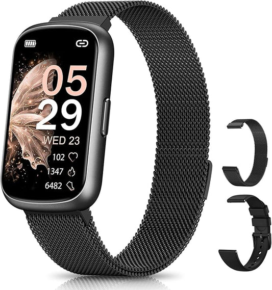 RUXINGX Fitness Watches for Women/Men, 20+ Sport Modes Fitness Tracker, Smart Watches for Women/Men with Steps/Calories Burned/Distance Tracker, Android Smart Watch for Phones