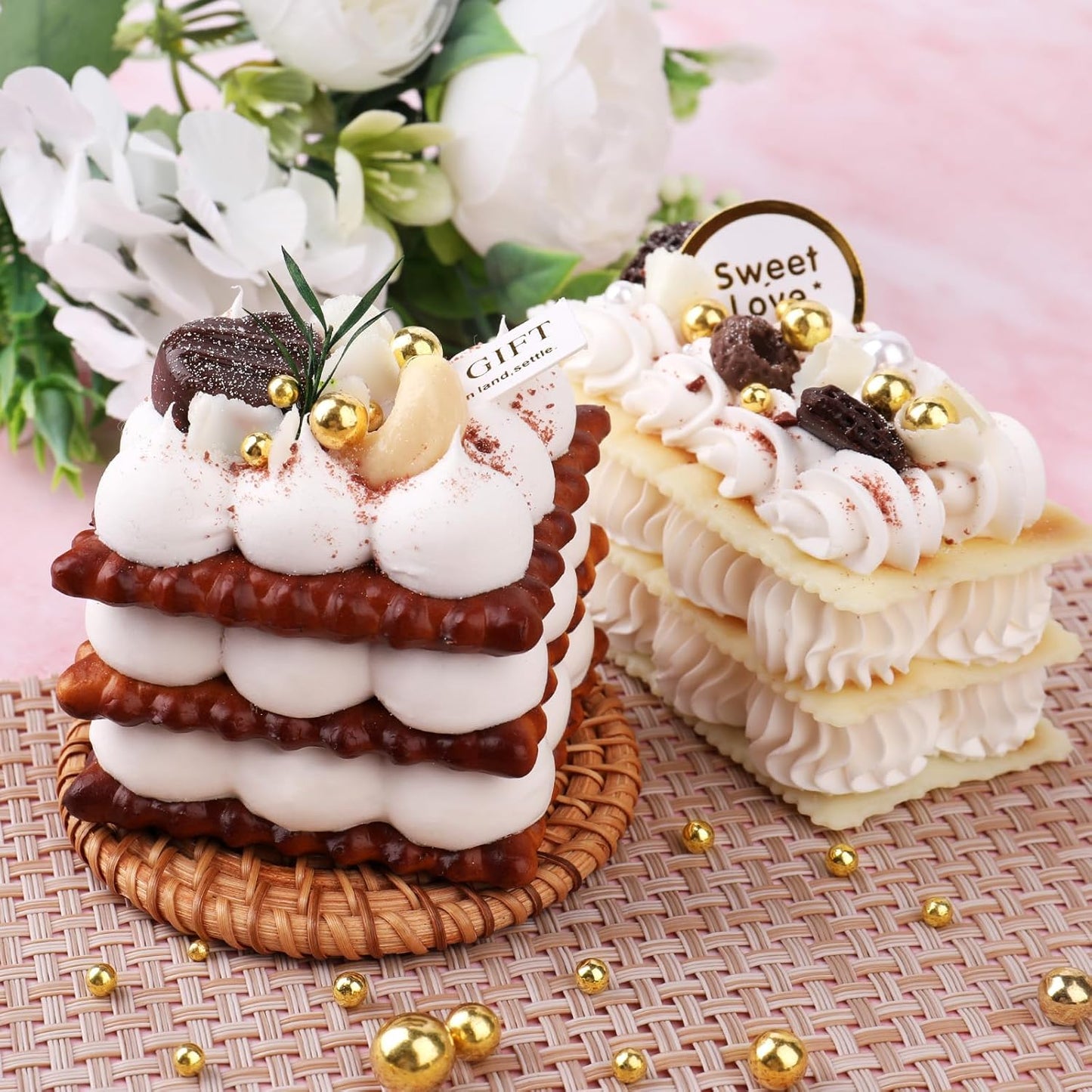 Gold Sprinkles for Cake Decorating, 6 Sizes Mix 4.6 oz Edible Pearls Sugar Sprinkles for Cupcake Cookies Ice Cream Topping Baking Decorations