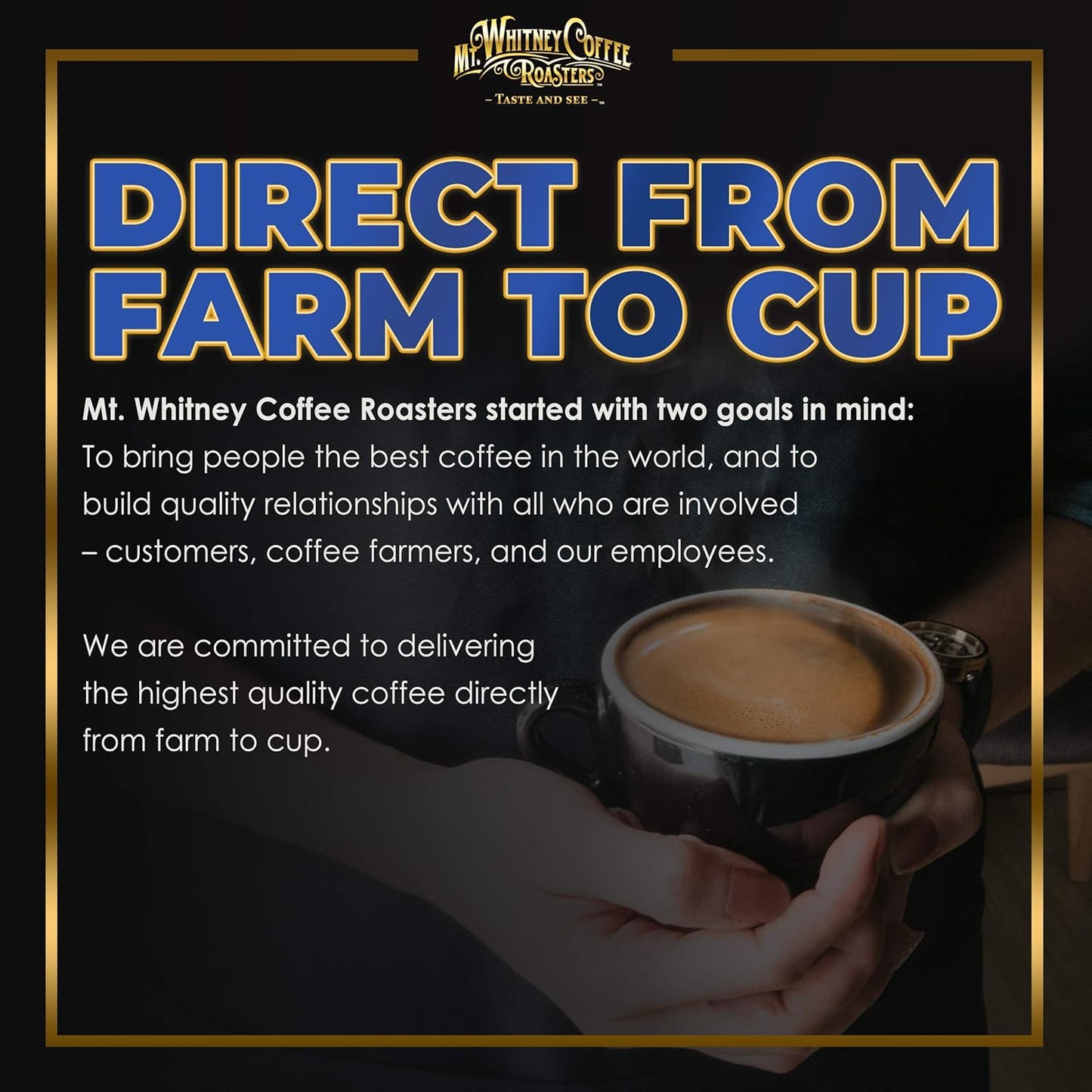 Mt. Whitney Tioga Blend Coffee (Ground, 5 Lb)