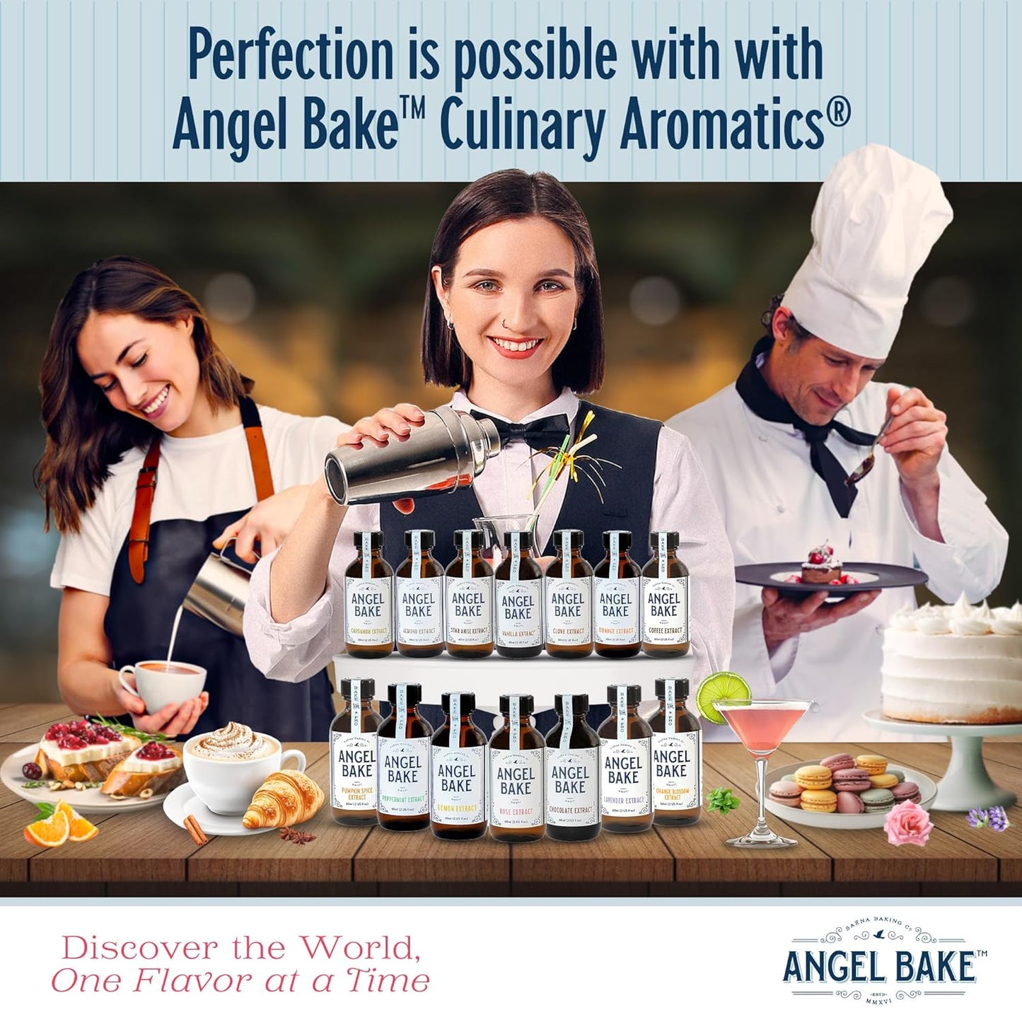 Pure Chocolate Extract for Baking, Mixology, Desserts & Recipes- Kosher, Keto Friendly, Vegan, Gluten-Free Flavoring for Beverages, Cooking- Rich, Aromatic Essence (2 Oz Extract w/ Latex-Free Dropper)