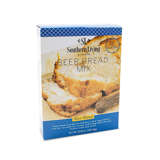 Southern Living Gourmet Beer Bread Mix, Easy-to-Bake Delight, Perfect for Potlucks & Parties, Dessert Bread, 1 Mix