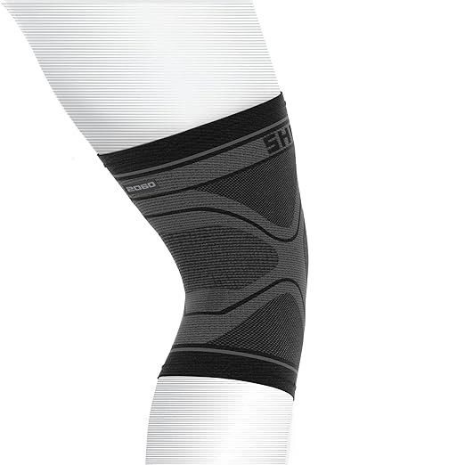 Shock Doctor Knee Compression Sleeve Knee Support Sleeve - Relieves Arthritis Pain, Tendonitis, and Patella Alignment Injuries for Men & Women - Includes 1 Sleeve (1 unit)