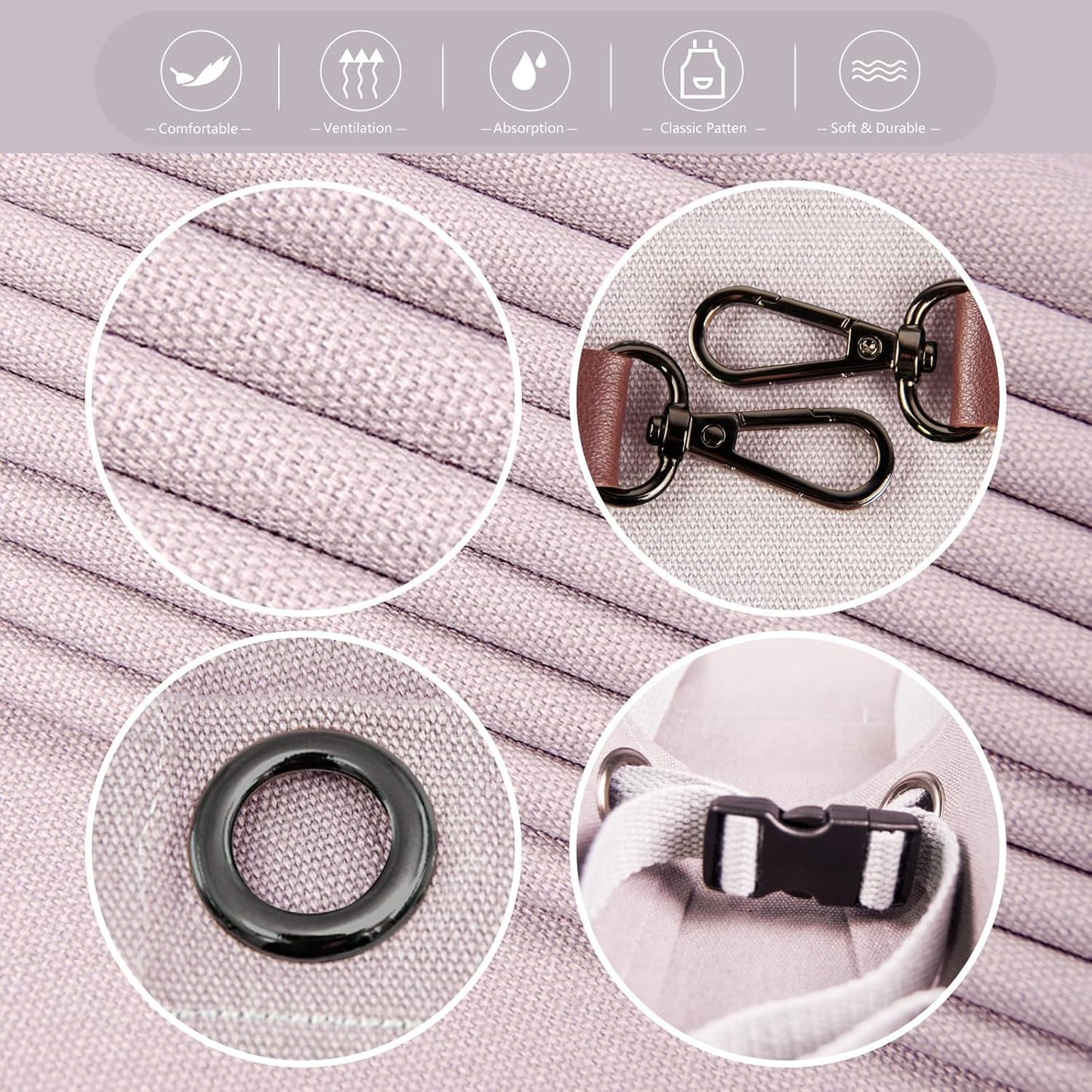 10 Pack Kitchen Aprons, Work Apron, Canvas, Multiple Pockets, Gardening, Painting, BBQ, Artist, Carpenter, Sizes M to XXL, Grey