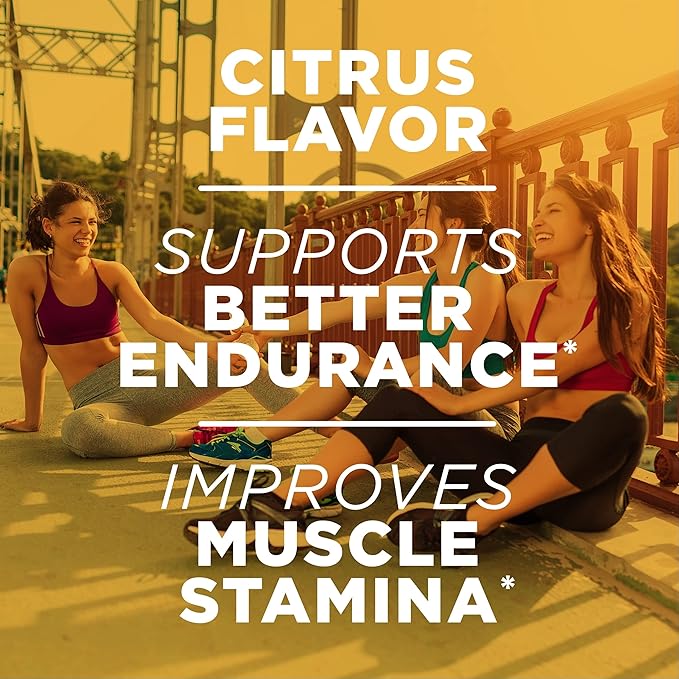 AdvoCare Arginine Extreme Multinutrient Supplement - Pre-Workout Amino Acids Supplement - Supports Stamina & Endurance* - Includes Vitamin B-12, L-Arginine & More - Citrus, 14 oz
