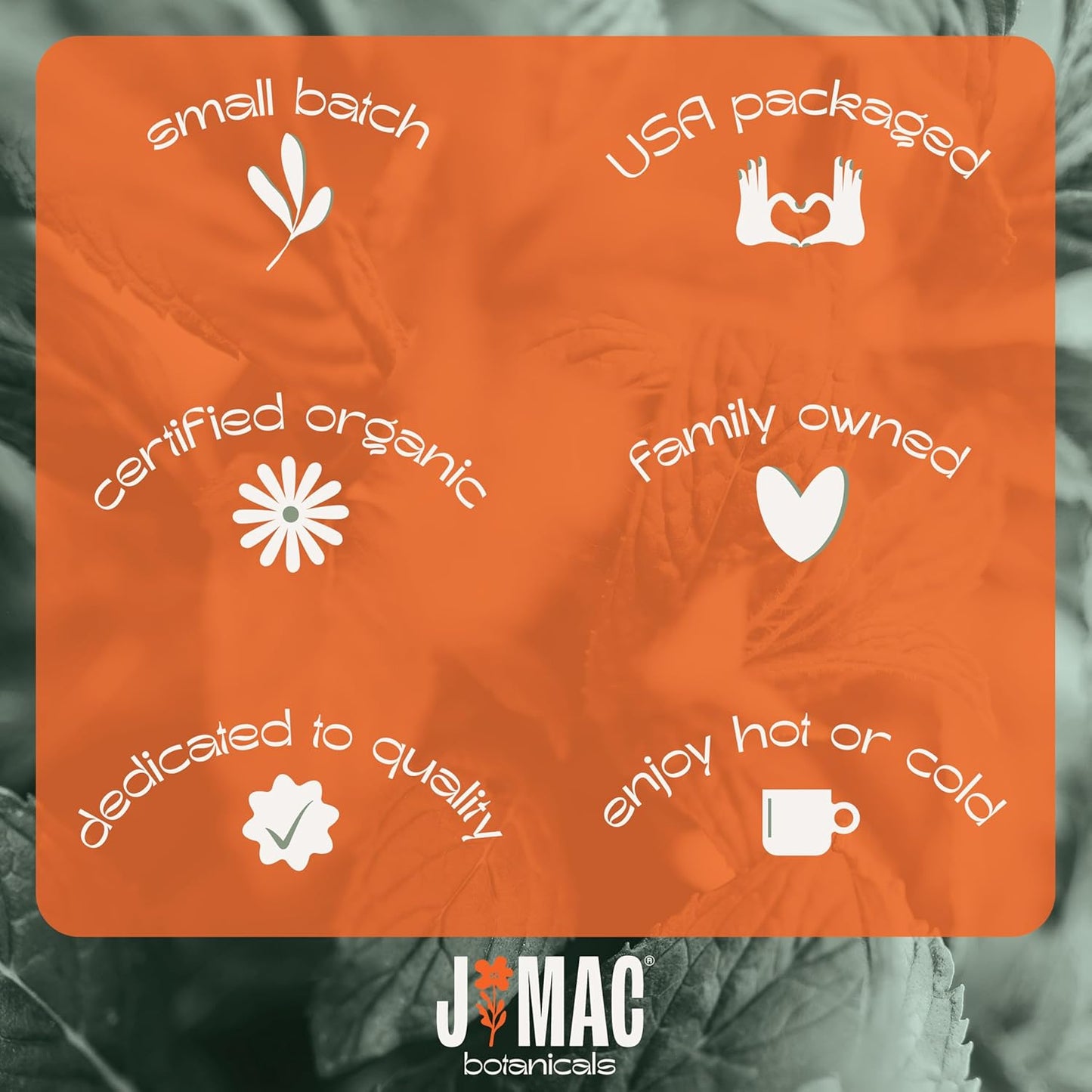 J Mac Botanicals, Certified Organic Hibiscus Flower, loose leaf tea, Flor de Jamaica