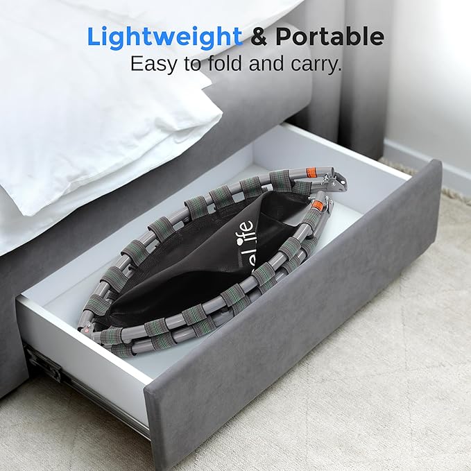 SereneLife 36"/40" Foldable Mini Trampoline - Compact Fitness 150/220 lbs