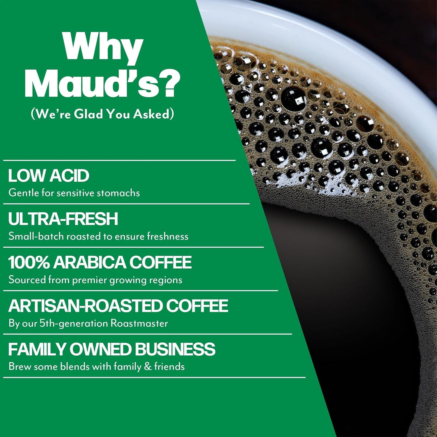 Maud's Dark Roast, Medium Roast & French Roast Coffee Pods Bundle, 54 ct, Recyclable Single Serve Pods – 100% Arabica Coffee, Compatible with Keurig K Cups Maker