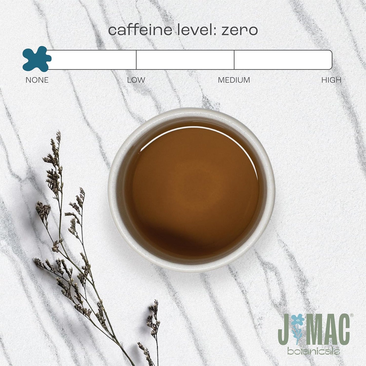 J Mac Botanicals Organic Lemon Balm (4 oz), Loose Leaf Tea, Dried Lemon Balm Tea, herbal Infusion, Lemon balm leaves, melissa officinalis tea, Certified USDA Organic