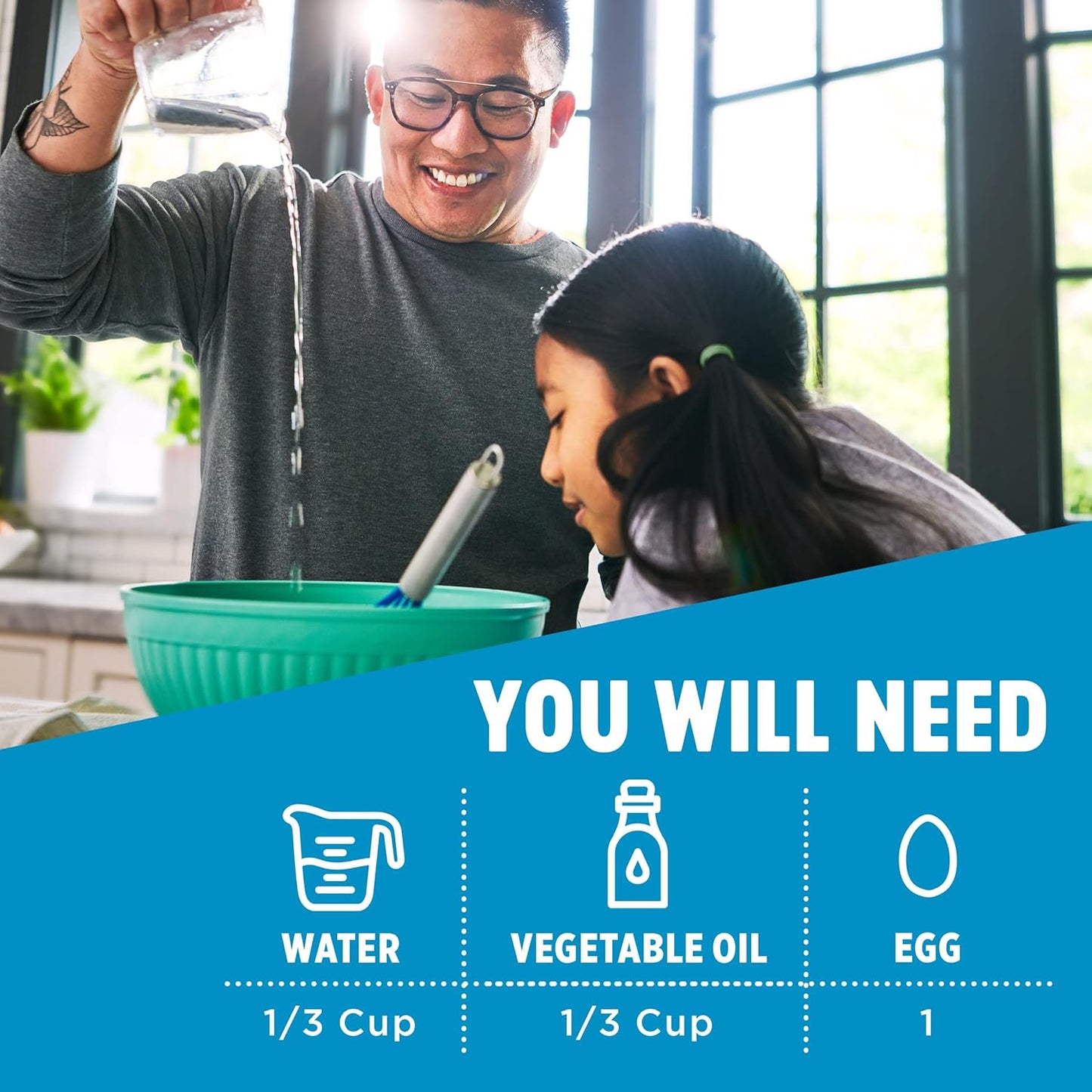 Krusteaz Gluten Free Baking Mix Variety Pack, 1 Cinnamon Swirl Cake Mix, 1 Double Chocolate Brownie Mix, 1 Wild Blueberry Muffin Mix, 1 Honey Cornbread Mix, (4 CT)