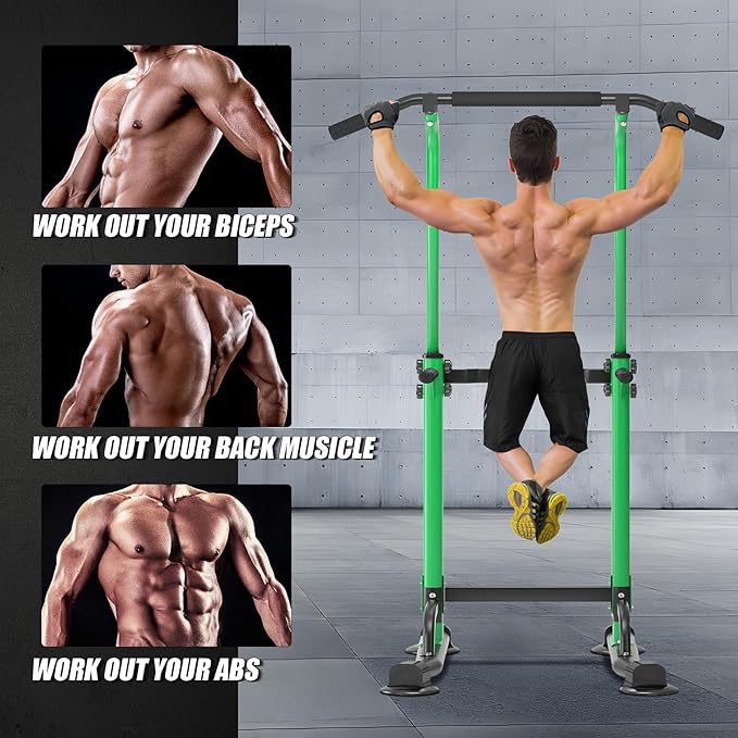 soges Power Tower Pull Up Bar Station
