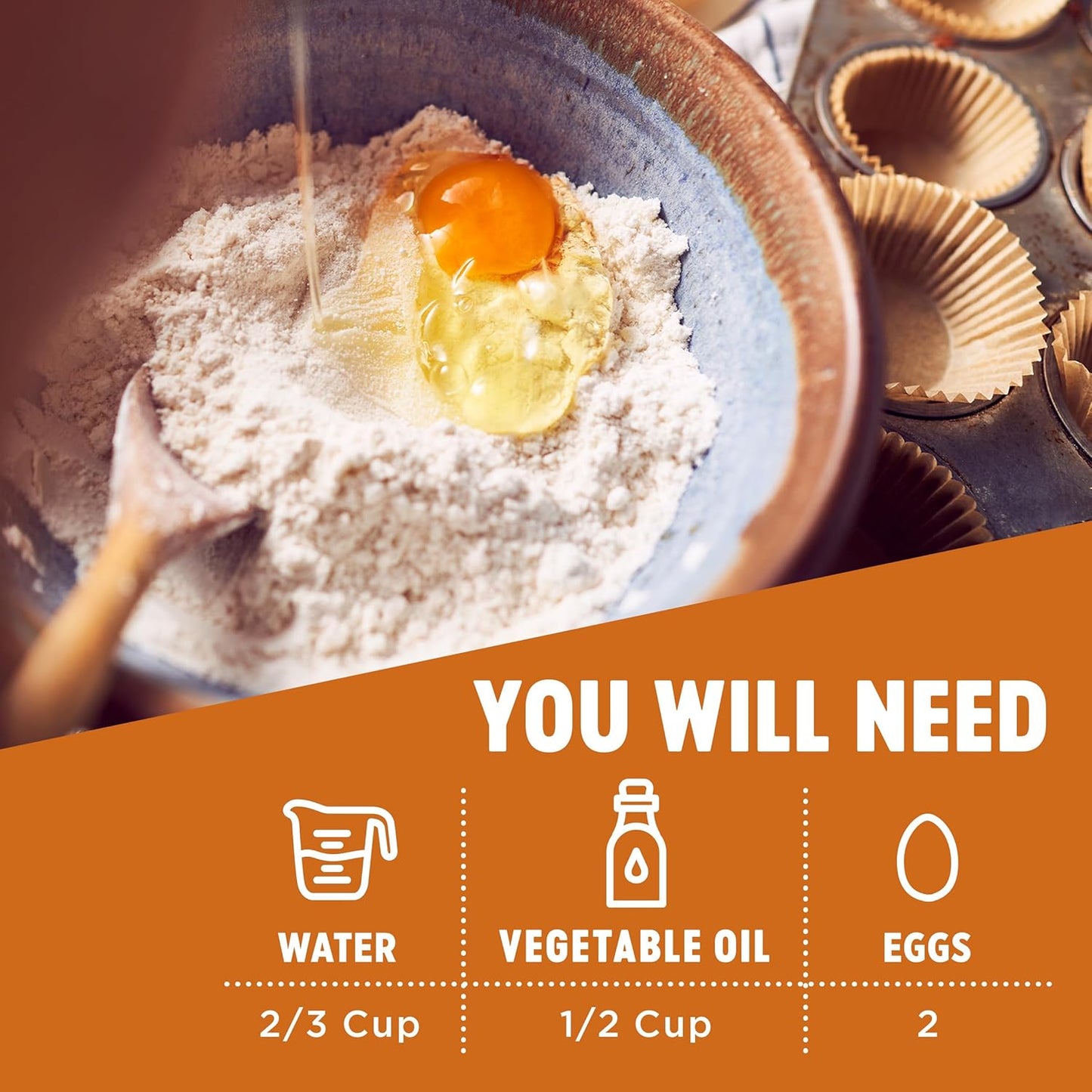 Krusteaz Baking Mix, Pumpkin Spice Quick Bread Mix, Made with Real Pumpkin & No Artificial Flavors, 15 Ounce Box (Pack of 6)