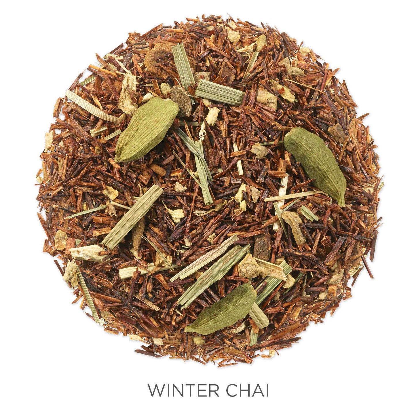 Tea Forte Winter Chai Premium Organic Loose Leaf Caffeine-Free Herbal Tea Blend Canister, Makes 35-50 Cups