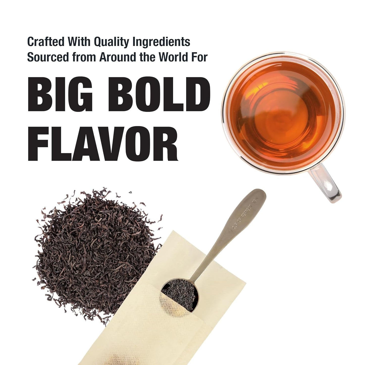 Tiesta Tea - Royal Breakfast, Loose Leaf, Classic English Black Tea, Premium Blend, High Caffeine Hot & Iced, Brews Up to 25 Cups, 1.7 Ounce Resealable Pouch