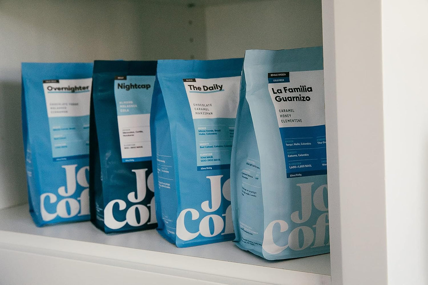 Joe Coffee Company - Nightcap Decaffeinated Whole Bean Specialty Coffee, 12 oz Bag | NYC Roaster, Rainforest Alliance Certified, Kosher, Climate-Friendly