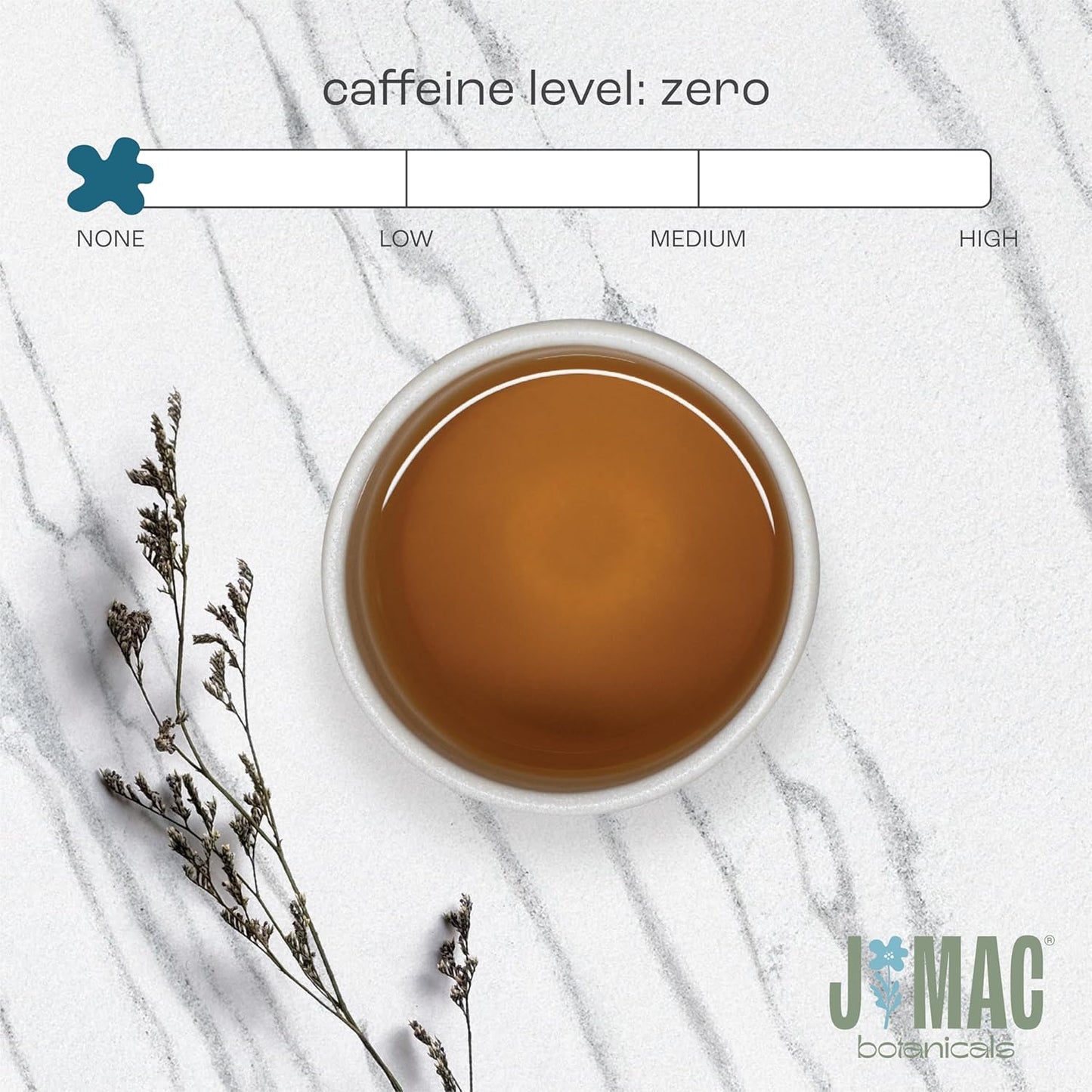 J MAC BOTANICALS Organic Hawthorn Leaves and Flower (8 oz) Dried Hawthorne leaf tea