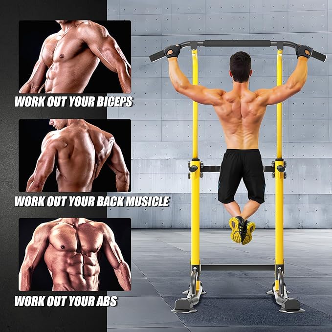 soges Power Tower Pull Up Bar Station