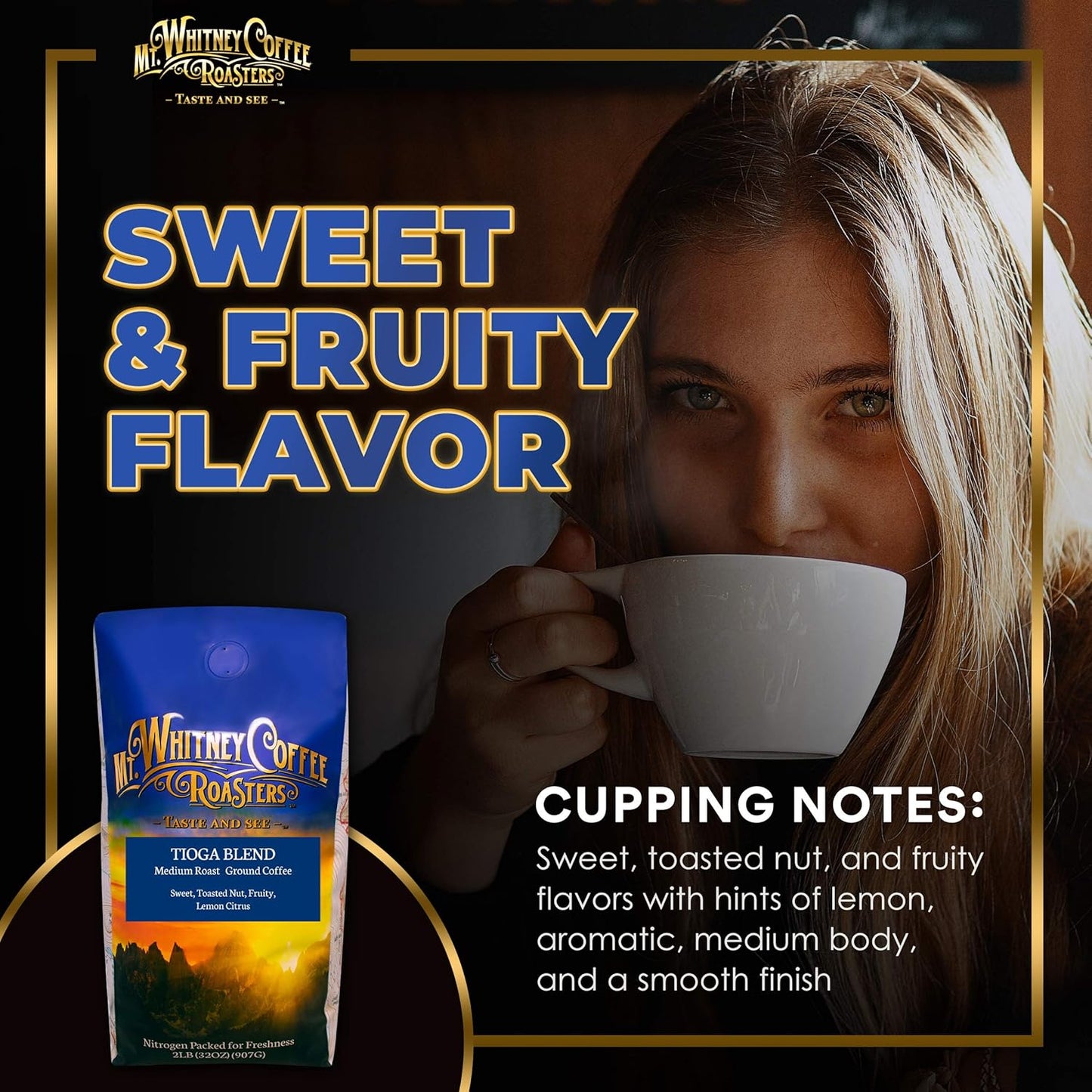 Mt. Whitney Tioga Blend Coffee (Ground, 2 Lb)