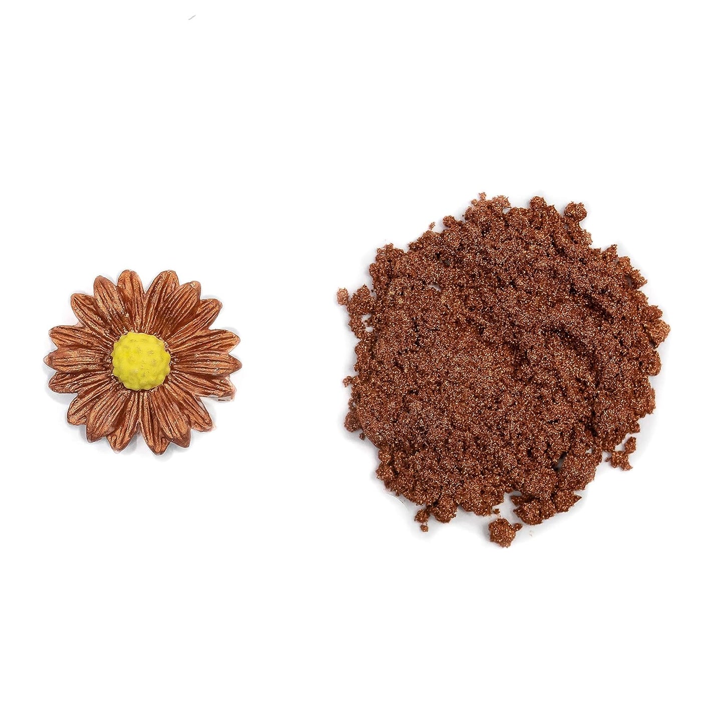 Copper Edible Luster Dust | 6 Grams Food Grade Cake Dust Shimmer Powdered, Edible Metallic Powder Food Coloring for Cake Decorating, Chocolates, Fondant, Drinks, Painting, Vegan