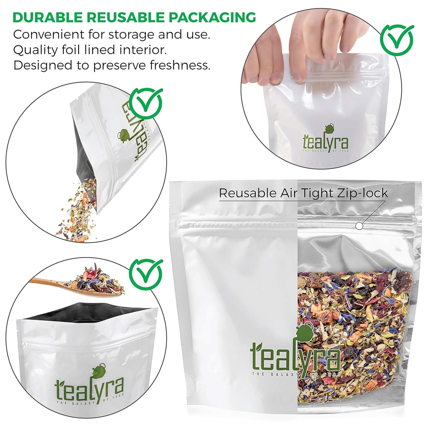 Tealyra - Scandinavian Wild Berry - Black Currant - Goji Berry - Hibiscus Health Tonic - Loose Leaf Tea - Relaxing - Caffeine-Free - 112g (4-ounce)