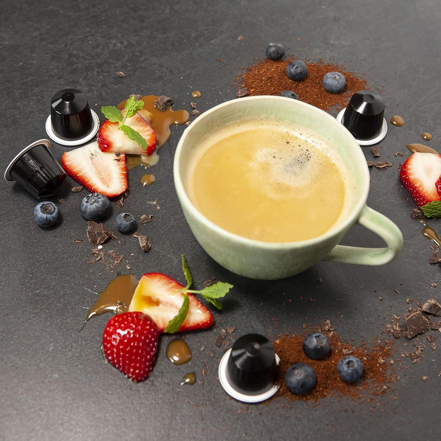 Mixed Variety Pack for Nespresso | 100 Test Winning Aluminum Capsules | 9 Distinctive Italian Flavors | 100% Nespresso Compatible Pods